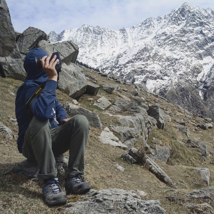 Shooting in the Himalayas