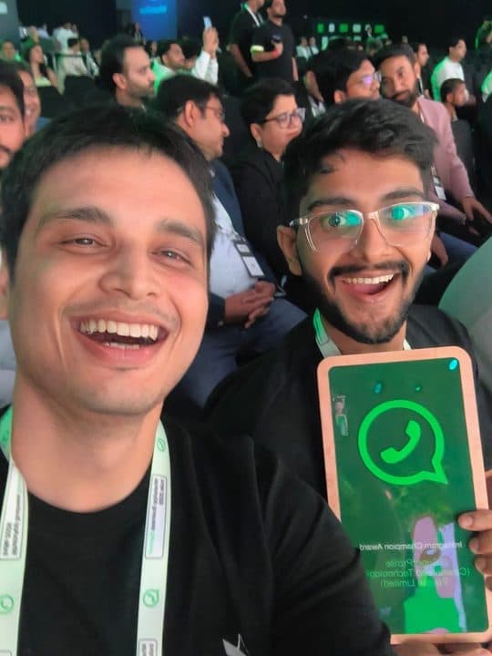 At a tech event