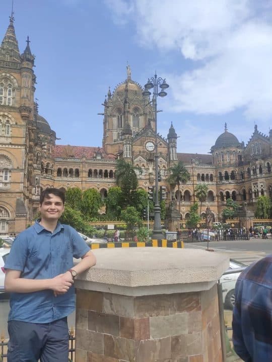 At CST, Mumbai