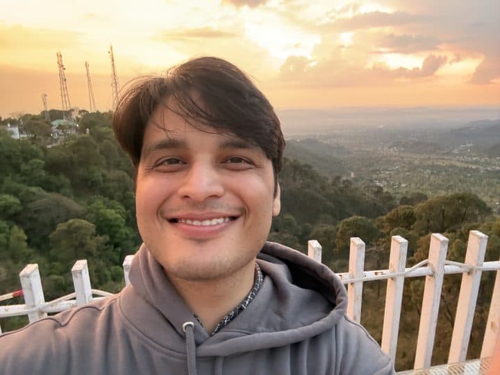 Sunset selfie