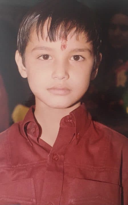 Me as a kid