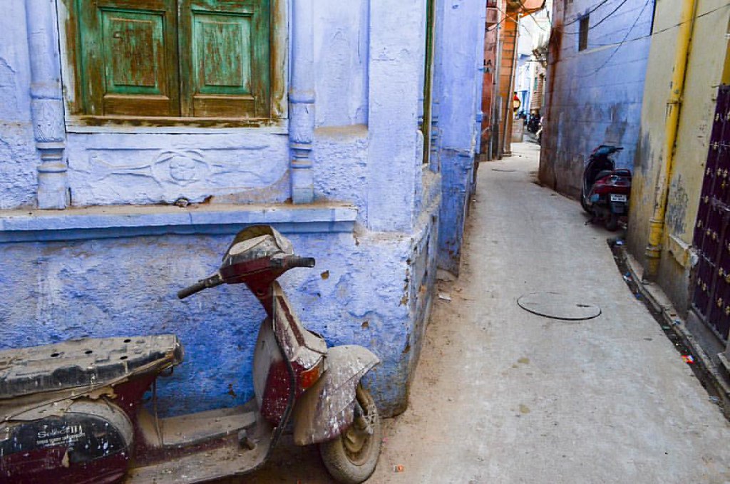 Blue lane in Jodhpur